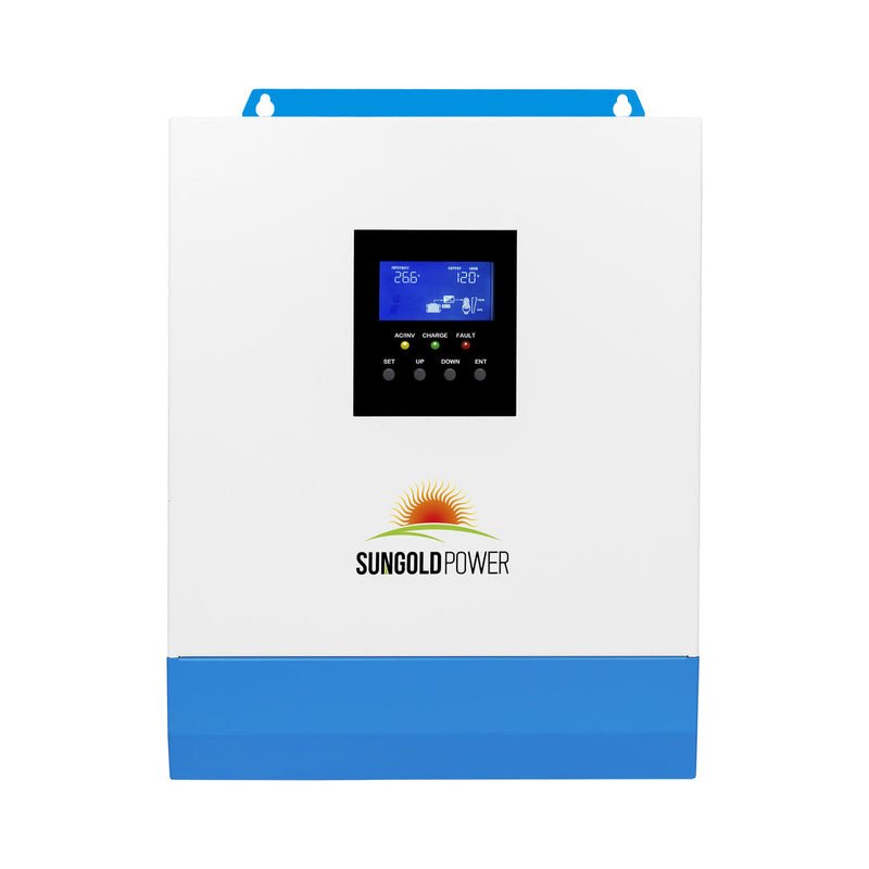 Load image into Gallery viewer, White Smoke SunGoldPower 3000W 24V Solar Charger Inverter
