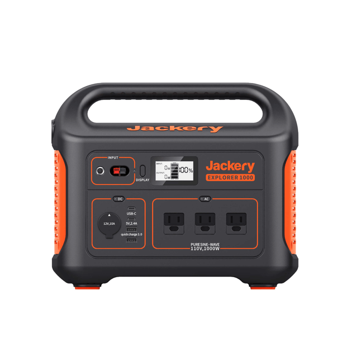 Dark Slate Gray Jackery Explorer 1000 Portable Power Station