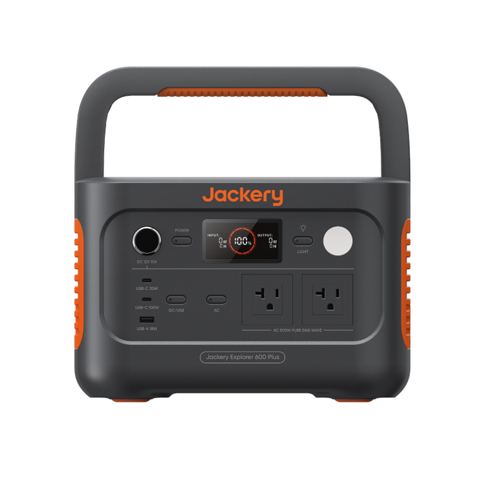 Dark Slate Gray Jackery Explorer 600 Plus Portable Power Station