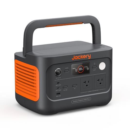 Dark Slate Gray Jackery Explorer 600 Plus Portable Power Station