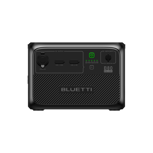 Black Bluetti B80P Expansion Battery | 806Wh