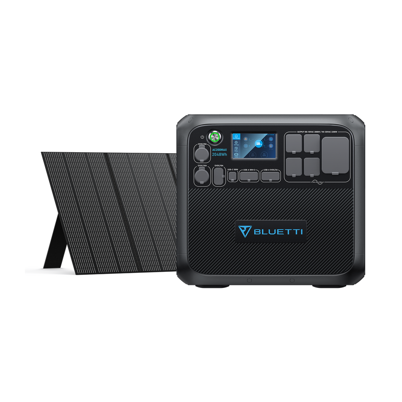 Load image into Gallery viewer, Dark Slate Gray Bluetti AC200MAX Expandable Power Station
