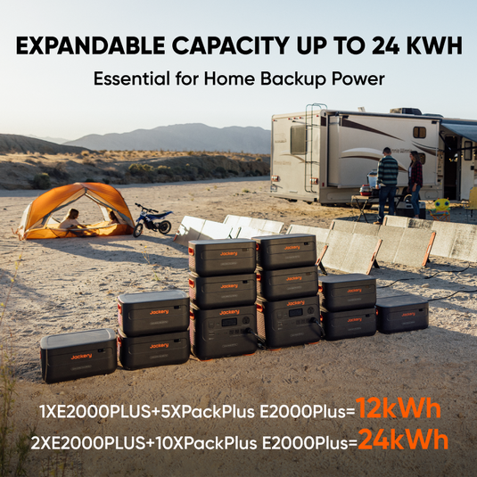 Gray Jackery Explorer 2000 Plus Portable Power Station