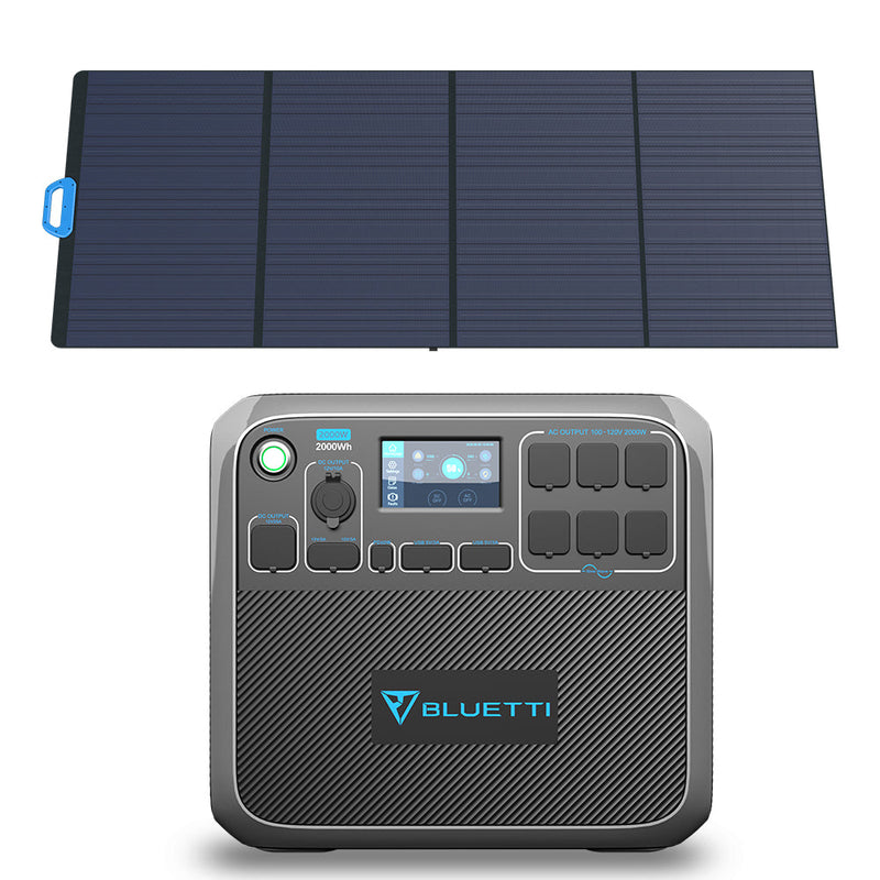 Load image into Gallery viewer, Dark Slate Gray Bluetti AC200P Portable Power Station | 2,000W 2,000Wh
