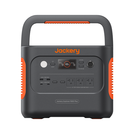 Dark Slate Gray Jackery Solar Generator 1000 Plus