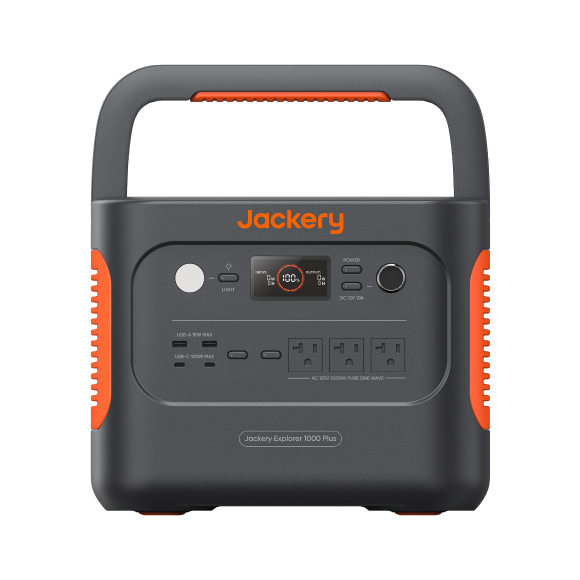 Dark Slate Gray Jackery Explorer 1000 Plus Portable Power Station