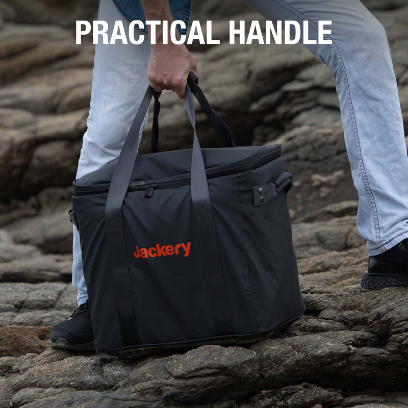 Load image into Gallery viewer, Dark Slate Gray Jackery Carrying Case Bag for Explorer 2000 Pro/1500 Pro/1000 Plus (L)
