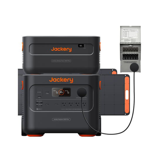 Dark Slate Gray Jackery Solar Generator 2000 Plus