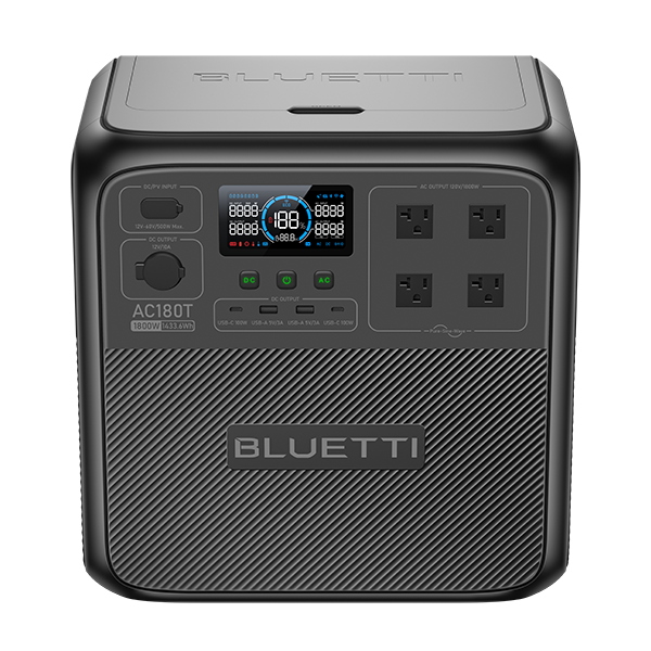 Load image into Gallery viewer, Dark Slate Gray Bluetti AC180T Portable Power Station | 1,800W,1433Wh
