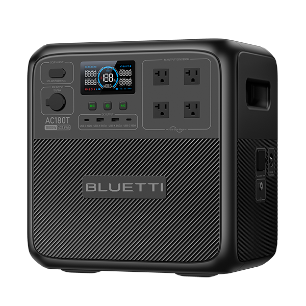 Load image into Gallery viewer, Dark Slate Gray Bluetti AC180T Portable Power Station | 1,800W,1433Wh
