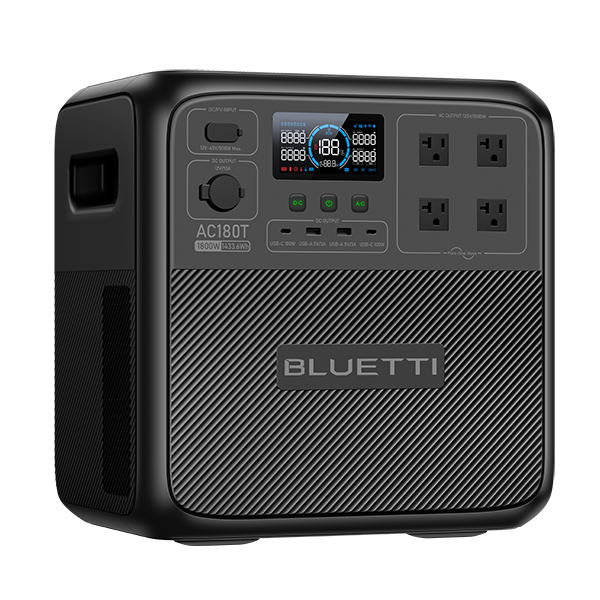 Load image into Gallery viewer, Dark Slate Gray Bluetti AC180T Portable Power Station | 1,800W,1433Wh
