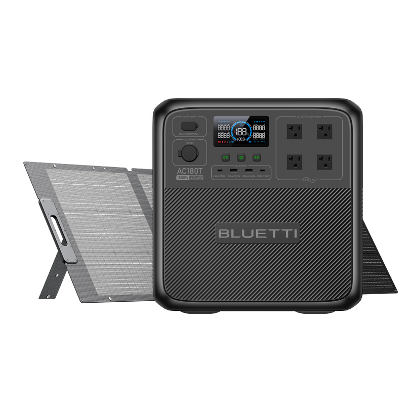 Load image into Gallery viewer, Dark Slate Gray Bluetti AC180T Portable Power Station | 1,800W,1433Wh
