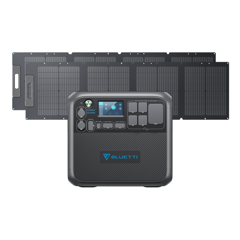 Load image into Gallery viewer, Dark Slate Gray Bluetti AC200MAX Expandable Power Station
