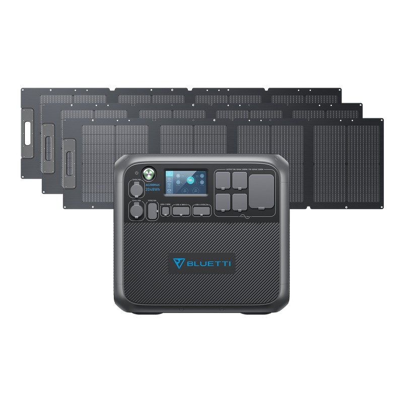 Load image into Gallery viewer, Dark Slate Gray Bluetti AC200MAX Expandable Power Station
