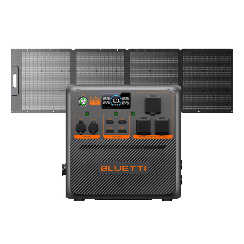 Load image into Gallery viewer, Dark Slate Gray Bluetti AC240P Portable Power Station | 2,400W 1,843Wh
