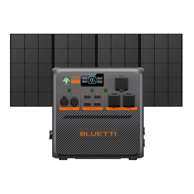 Load image into Gallery viewer, Dark Slate Gray Bluetti AC240P Portable Power Station | 2,400W 1,843Wh
