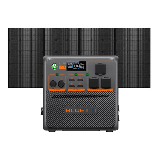 Dark Slate Gray Bluetti AC240P Portable Power Station | 2,400W 1,843Wh