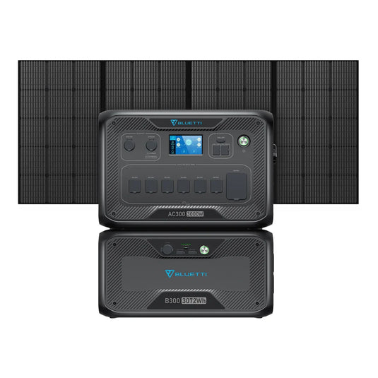 Dark Slate Gray Bluetti AC300+B300 | Home Battery Backup