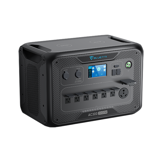 Dark Slate Gray Bluetti AC300 Inverter Module Generator | 3,000W ( Requires The B300 to Work )