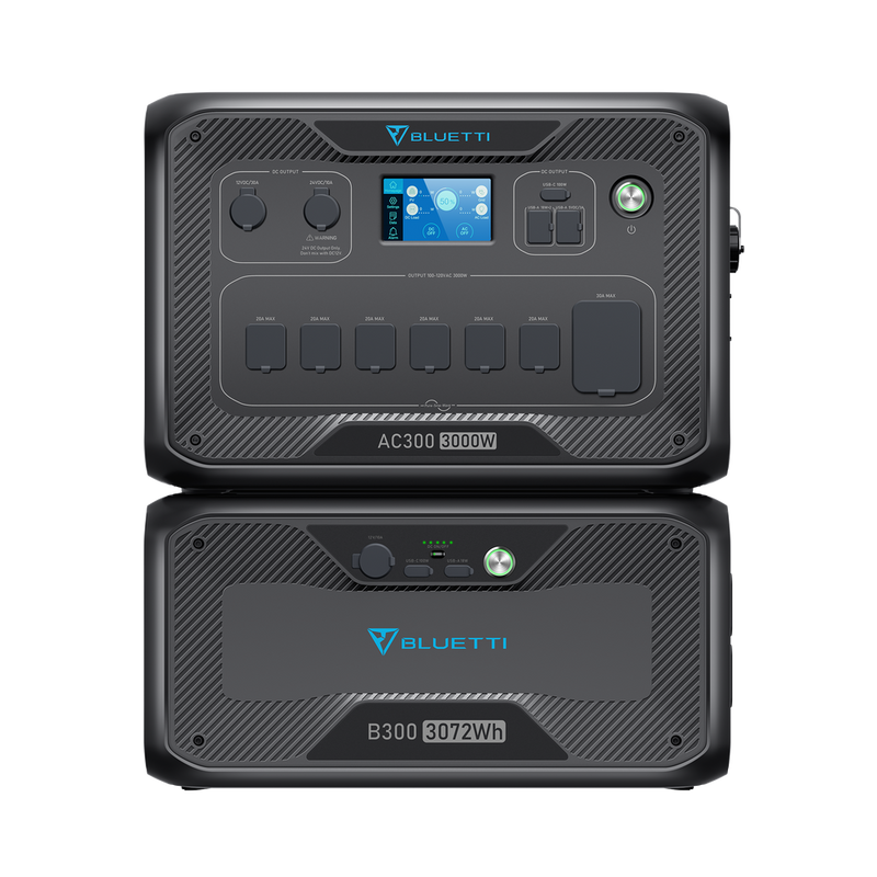 Load image into Gallery viewer, Dark Slate Gray Bluetti AC300+B300 | Home Battery Backup
