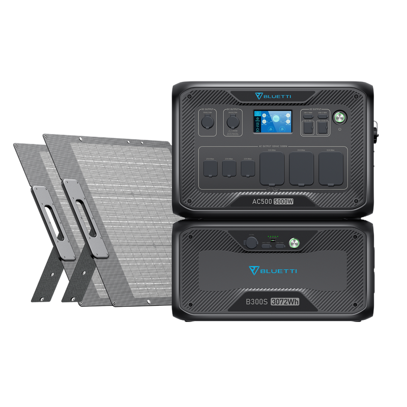 Load image into Gallery viewer, Dark Slate Gray Bluetti AC500+B300S | Home Battery Backup
