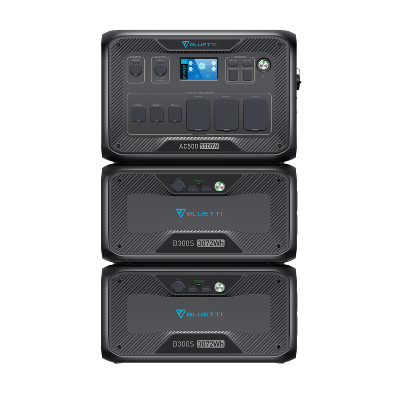 Load image into Gallery viewer, Dark Slate Gray Bluetti AC500+B300S | Home Battery Backup
