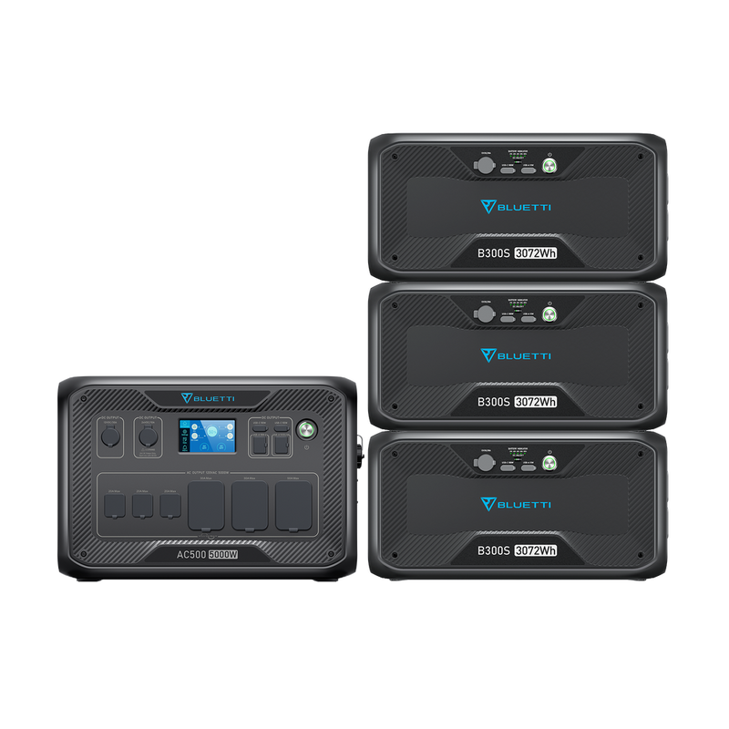 Load image into Gallery viewer, Dark Slate Gray Bluetti AC500+B300S | Home Battery Backup
