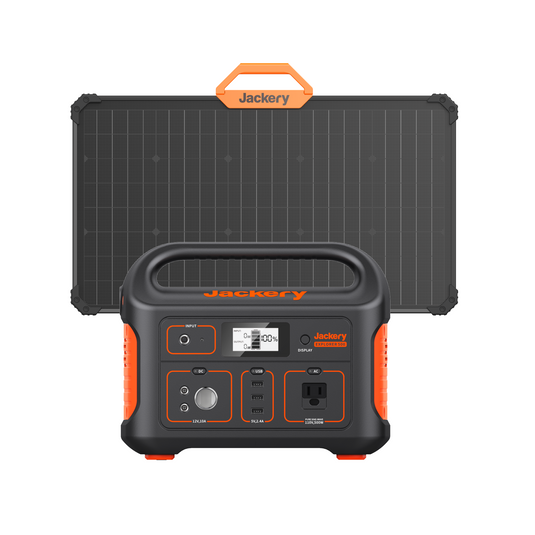 Dark Slate Gray Jackery Solar Generator 500