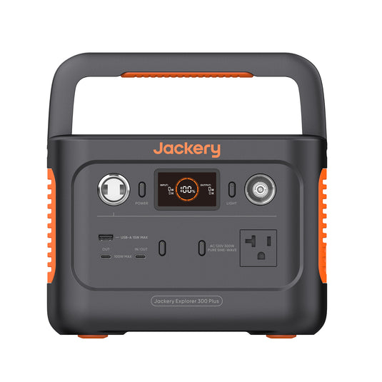 Dim Gray Jackery Explorer 300 Plus Portable Power Station