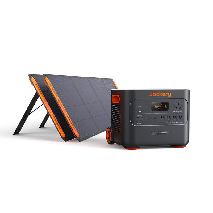 Dark Slate Gray Jackery Solar Generator 3000 Pro