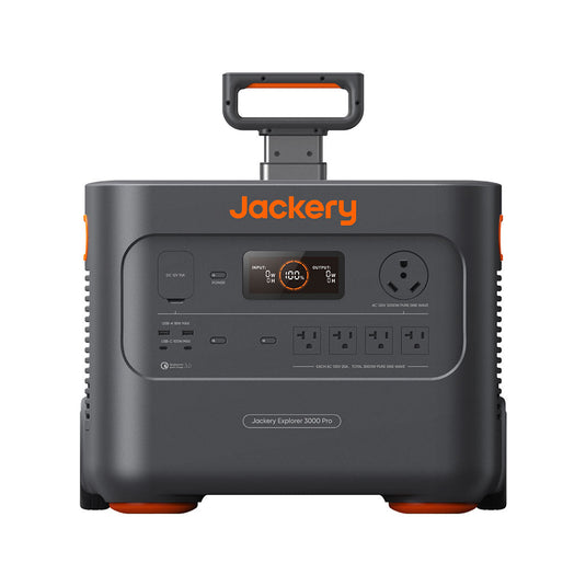 Dark Slate Gray Jackery Solar Generator 3000 Pro