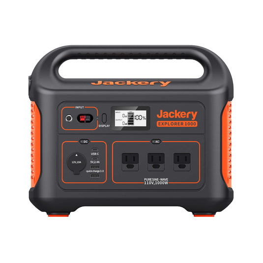 Dark Slate Gray Jackery Explorer 1000 Portable Power Station