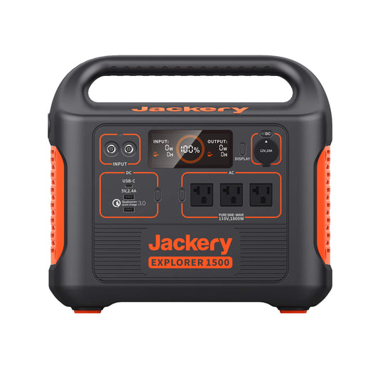 Dark Slate Gray Jackery Explorer 1500 Portable Power Station