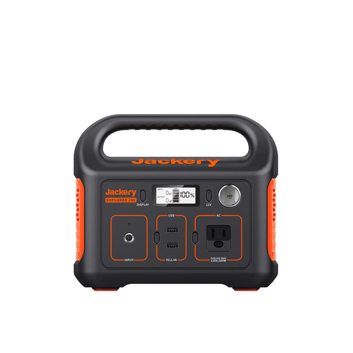 Dark Slate Gray Jackery Explorer 240 Portable Power Station