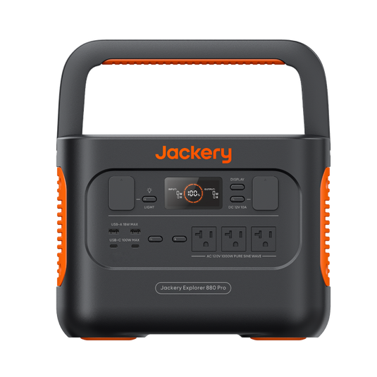 Dark Slate Gray Jackery Solar Generator 880 Pro