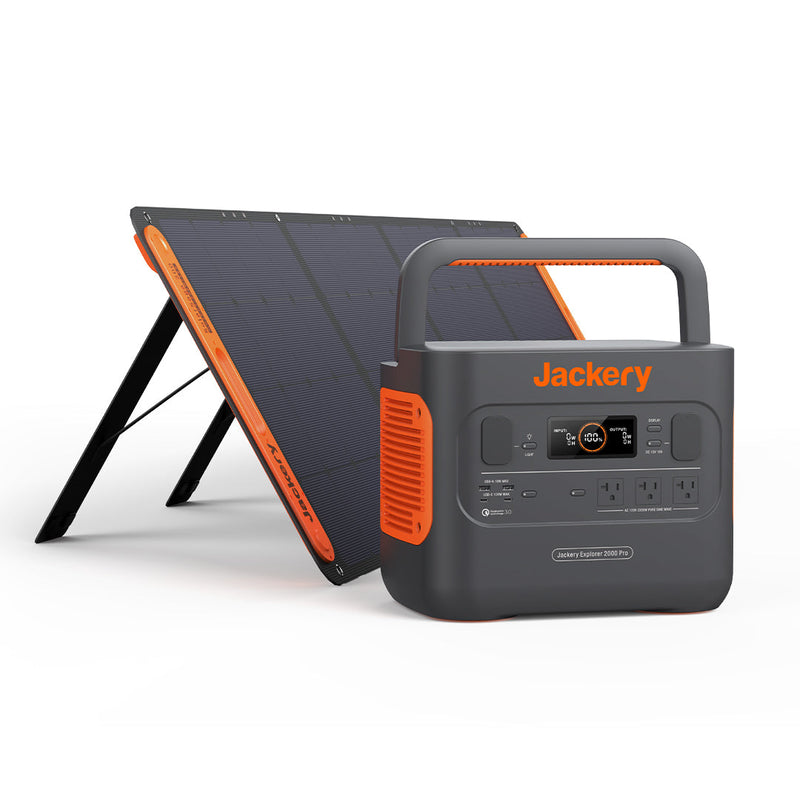 Load image into Gallery viewer, Dark Slate Gray Jackery Solar Generator 2000 Pro
